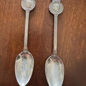 1939 Canada Collector's Spoon Silver plated Souvenir, WMA Rogers King George